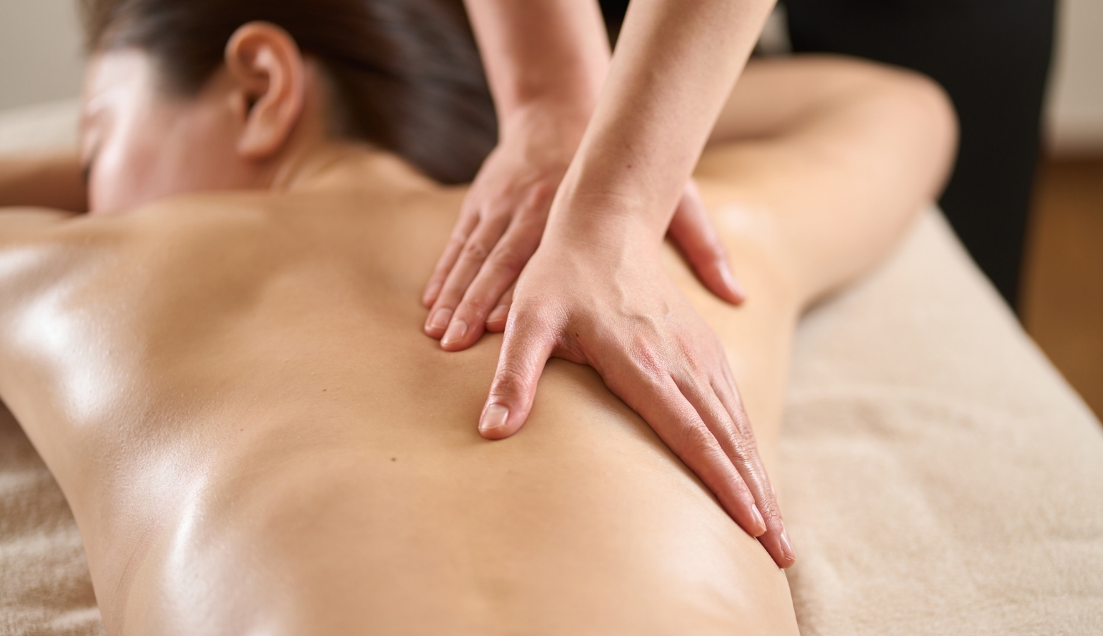 ボディエステ施術の様子